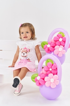 Vestido Infantil Cinti Verão Ursinha 10278 na internet