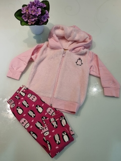 Conjunto Pinguim de Blusa e Legging - Hrradinhos