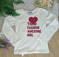 CONJUNTO INFANTIL KUKIE INVERNO COM SHORTS E BLUSA MANGA LONGA TREND FASHION - comprar online