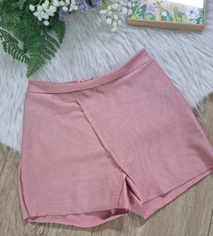 Conjunto de Blusa em Cotton e Shorts Saia em Malha Sarjada - Kukiê na internet