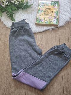 Conjunto Infantil Color Girl Blusão Com Capuz + Calça Moletom na internet