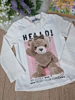 Blusa Manga Longa Infantil Kukie Inverno