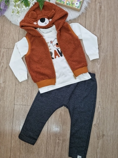 Conjunto Infantil Menino Fun Ursinho Elian