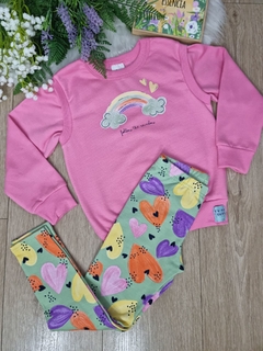 Conjunto Infantil Menina Arco-Íris Elian