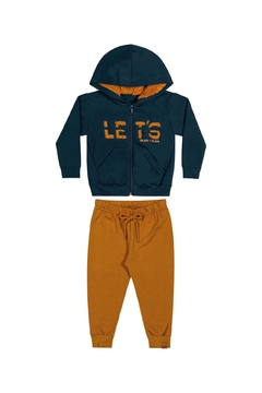 Conjunto Infantil Menino Let's Elian Marinho na internet