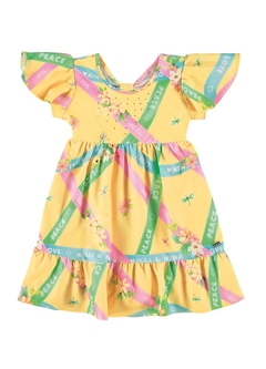 Vestido Infantil Criativo Franzido - Milli & Nina - comprar online