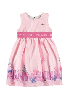 Vestido Tule Striped - Milli & Nina - Bueno's Kids Moda Infantil