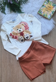 Conjunto Blusa e Shorts Saia So Sweet - Kukiê