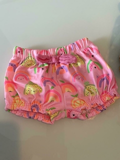 Conjunto de Body em Canelado Xadrez e Shorts em Malha Power 65933 Kukiê na internet