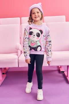 Conjunto Infantil Kukie Inverno Calça e Blusão Panda - comprar online