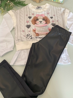 CONJUNTO INFANTIL INVERNO KUKIE CACHORRINHA 72745