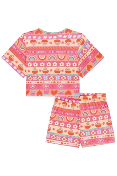 Imagem do Conjunto Infantil Kukie Alecrim Verão Shorts e Blusa Sweet Fruit