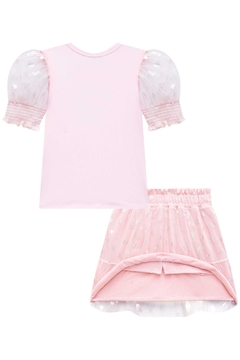 Conjunto De Blusa E Saia Em Tule 75239 Kukiê