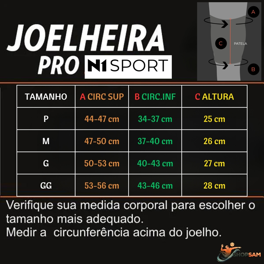 Joelheiras E Faixas de Joelho Poker - Compre Já