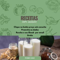 eBook Receitas sem Lactose