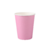 Copo Papel Liso Rosa - 270ml. - 8 unid.