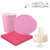 Copo Papel Liso Pink - 10 unid. - 270ml. na internet