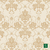 1079/456- Colchonero Estampado Ornamental Beige