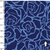1079/468- Colchonero Estampado Rosas Azul - comprar online