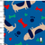 1623/597- Micropolar Estampado Salchichas Azul Francia - comprar online