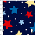 1623/603- Micropolar Estampado Estrellas Azul marino - comprar online