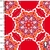 1219/557- Tropical Mandalas Rojo - comprar online