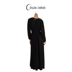 VESTIDO NEGRO TALLA UNITALLA - comprar en línea