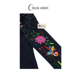 JEANS MEZCLILLA OSCURA TALLA 5 en internet