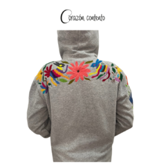 SUDADERA GRIS CERRADA TALLA MEDIANA - comprar en línea