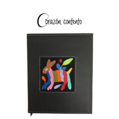 CARPETA P/CUADERNO COLOR NEGRO