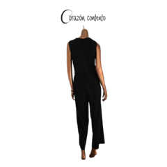 JUMPSUIT NEGRO CON BLANCO TALLA CHICO - comprar en línea