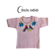 PLAYERA PARA BEBÉ 6 MESES