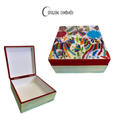 CAJA TENANGOS TONOS AZULES MULTICOLOR - comprar en línea