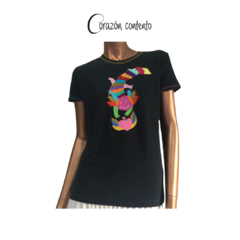 PLAYERA NEGRA TALLA 9