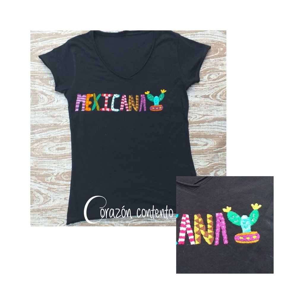 Playera discount color negro