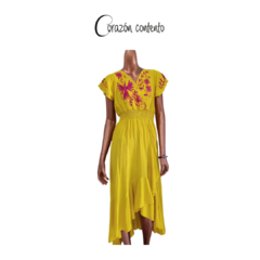 VESTIDO AMARILLO