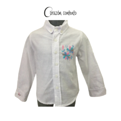 CAMISA MANGA LARGA PARA NIÑO 24 MESES