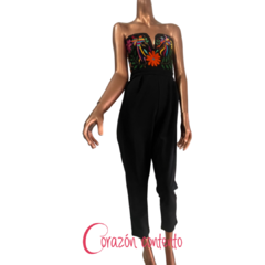 VESTIDO JUMPSUIT NEGRO TALLA GRANDE