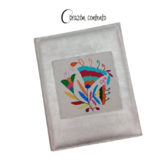 CARPETA P/CUADERNO COLOR PLATA