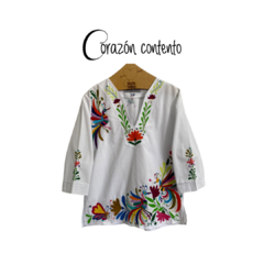 BLUSA MANGA ¾ DENI BLANCO TALLA 36