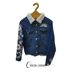 CHAMARRA MEZCLILLA MEDIA TALLA CHICA - comprar en línea