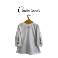 BLUSA MANGA ¾ DENI BLANCO TALLA 36 - comprar en línea