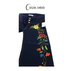 JEANS CURVY MEZCLILLA OSCURA TALLA 25 en internet