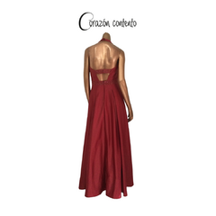 VESTIDO ROJO TALLA 3 - comprar en línea