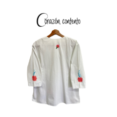 BLUSA MANGA 3/4 DENI BLANCO TALLA 40 - comprar en línea