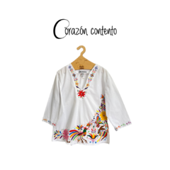 BLUSA MANGA 3/4 DENI BLANCO TALLA 36