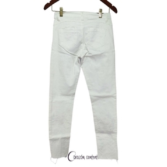 JEANS BLANCO TALLA 7 - comprar en línea