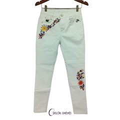 JEANS BLANCO TALLA 9