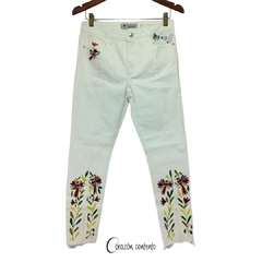 JEANS BLANCO TALLA 9