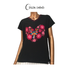 PLAYERA NEGRA TALLA 11